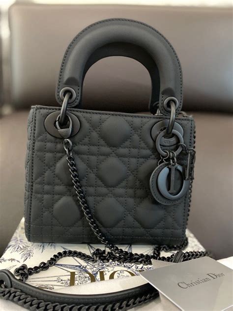 lady dior abc black|lady dior matte black price.